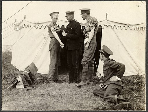 Tífusz elleni oltás a kanadai hadseregben 1914-ben