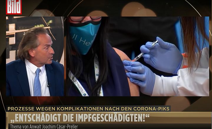 Joachim Caesar Preller a BILD videójában