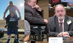 Thor Hart és felesége